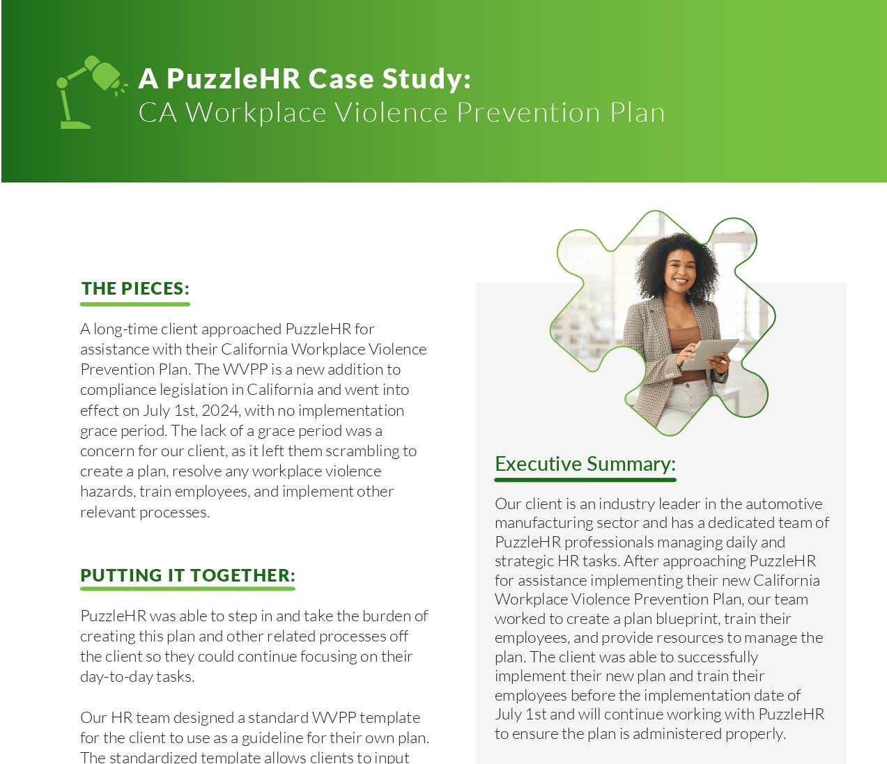 PHR Case Study CA Workplace Violence Prevention Plan page 0001