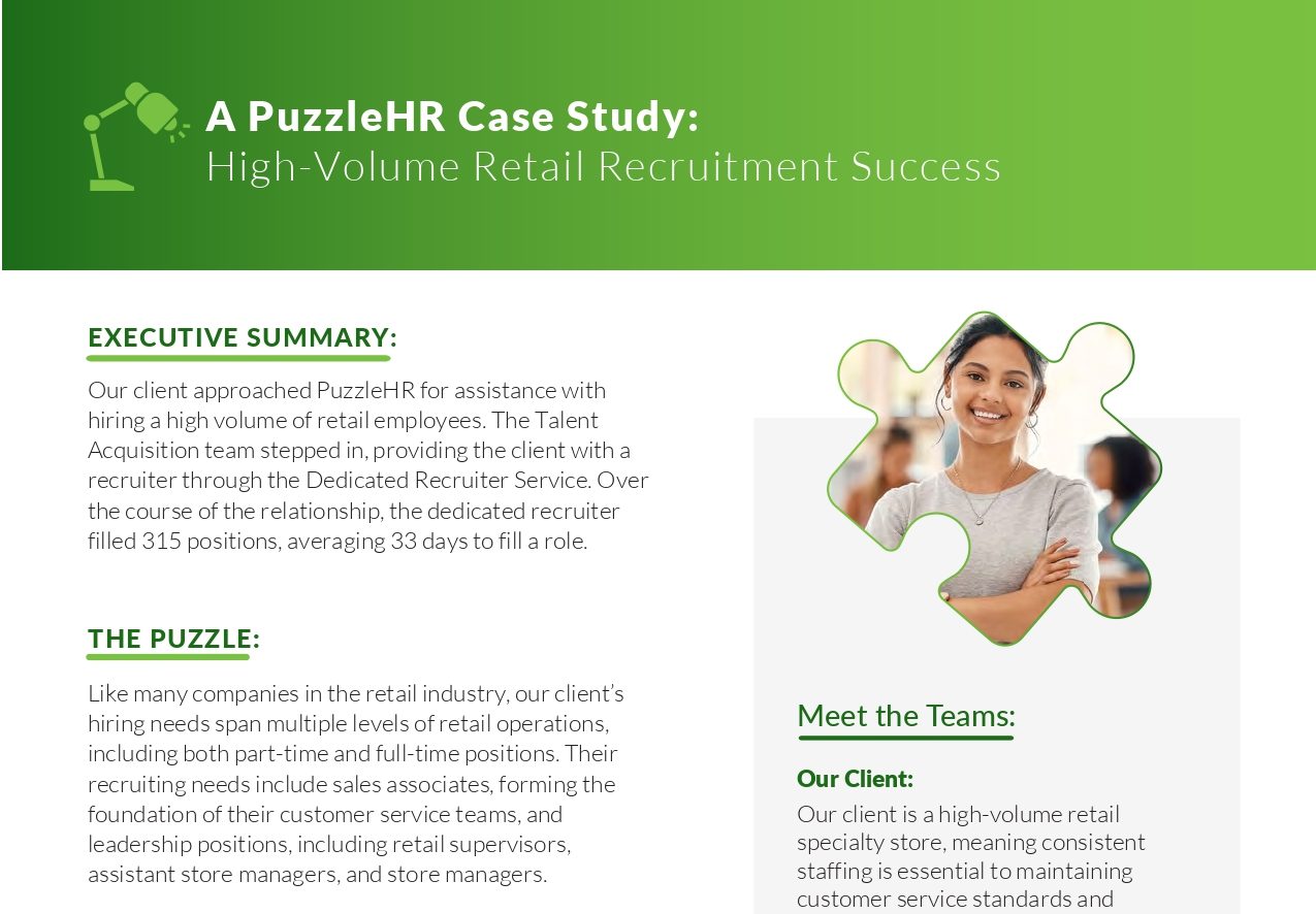 PHR Case Study High Volume Retail Recruitment Success (TA 1) page 0001