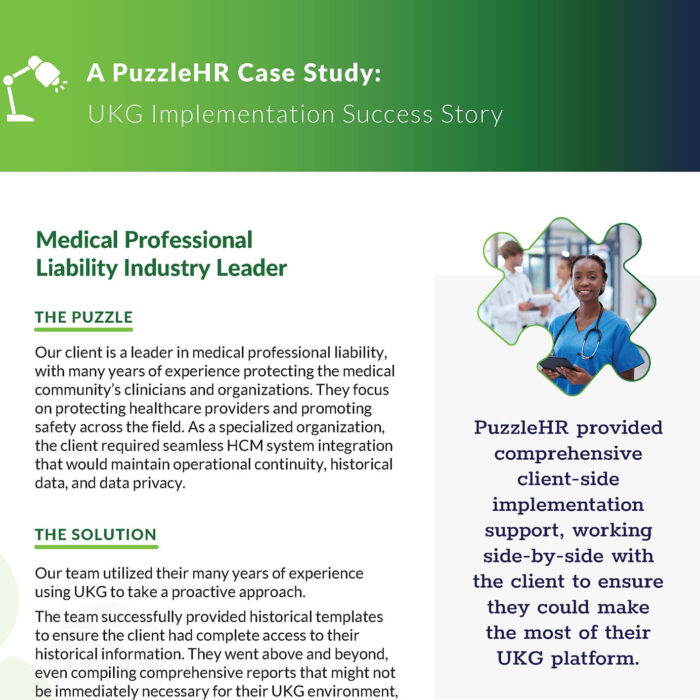 PHR Case Study UKG Implementation Success Story 1